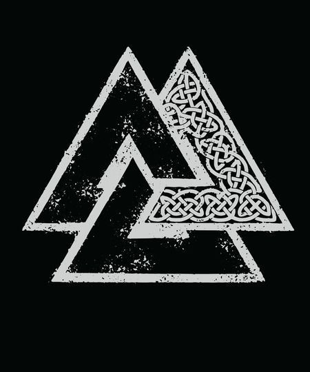 Худі з принтом "Nordic Geometry" АМ1340 фото