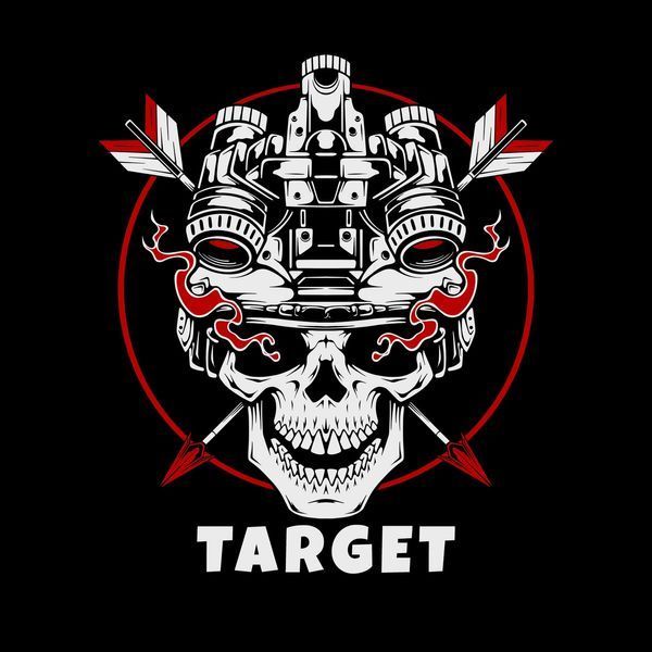 Футболка з принтом "Strike Vision" АМ2110 фото